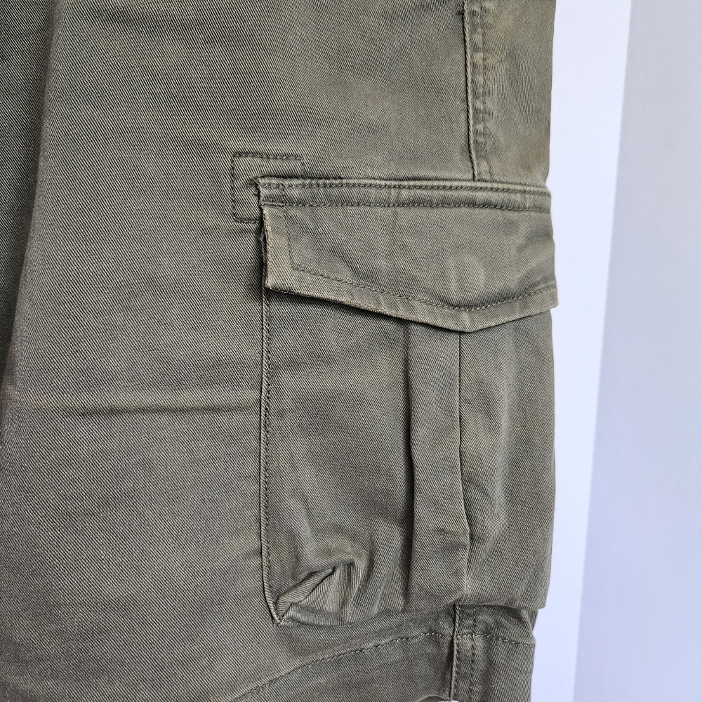 The Lucky Brand Olive Green Cargo Shorts Womens 6/28 - Picture 2 of 14